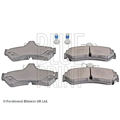 Abbildung von BLUE PRINT ADT342226 Bremsbelagsatz Hinterachse mit akustischer Verschleißwarnung Befestigungsmaterial TOYOTA: Camry VI Limousine