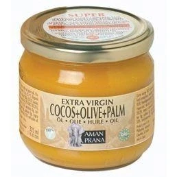 Abbildung von Aman Prana Kokosöl mit Oliven und Palmöl 325ml