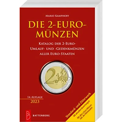 Abbildung von Die 2 Euro Münzen: Katalog der Umlauf und Gedenkmünzen aller Staaten