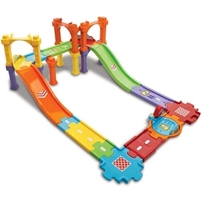 Abbildung von Vtech Baby 80 188204 TUT Flitzer, Straßen und Brückenset groß, Mehrfarbig