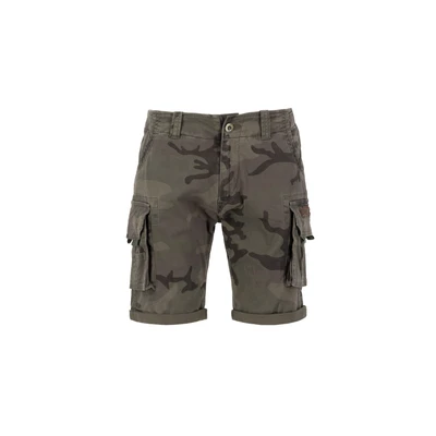 Abbildung von aplha industries Herren Crew Short Camo Bermuda, dark olive camo, 28