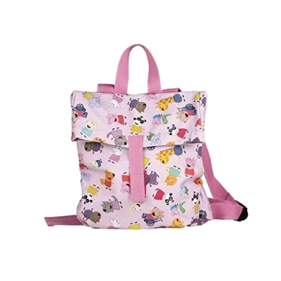 Abbildung von Peppa Pig Mini Kurier Rucksack, Unisex, Kinder, Rosa, one size, Klassisch