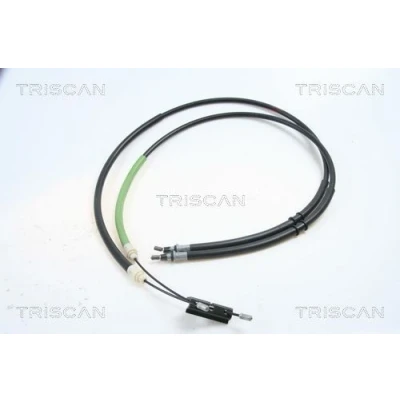 Abbildung von TRISCAN 8140 16186 Handbremsseil 1445 / 1257, 1305 1116 Scheiben/Trommel FORD: FIESTA 5, Fusion Kombi, 4, MAZDA: 2 Hatchback