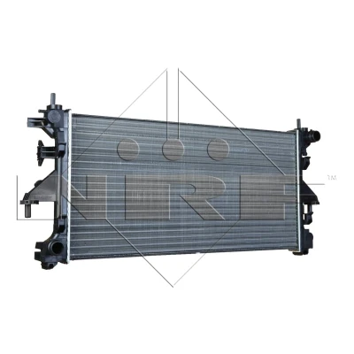 Abbildung von NRF 54204A Kühler, Motorkühlung Aluminium 780 378 34 FULL KIT Kühlrippen mechanisch gefügt FIAT: Ducato III Bus, Kastenwagen