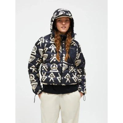 Abbildung von Peak Performance Graphic Helium Utility Daunenjacke, Damen, Größe: Large, Black