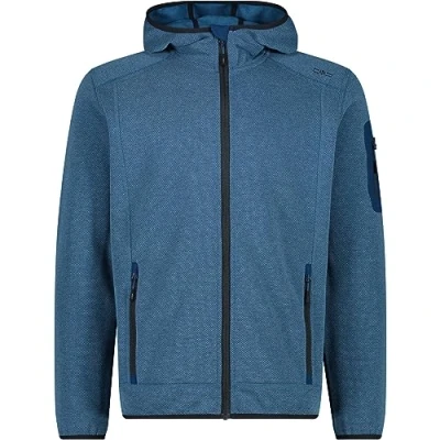 Abbildung von CMP Herrenjacke mit fester Kapuze, Petrol Anthrazit, 54