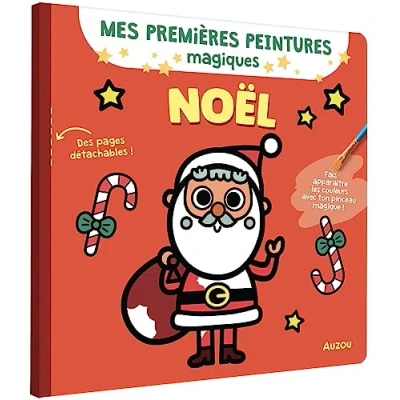 Abbildung von MES PREMIERS COLORIAGES PEINTURES MAGIQUES NOËL: Avec 1 pinceau