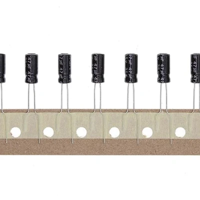 Abbildung von 100 Stück 35V 47UF Steckbarer Aluminium Elektrolytkondensator 5x11 5 * 11mm