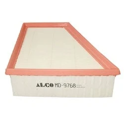 Abbildung von ALCO FILTER MD 9768 Luftfilter 70,0 211,0 Filtereinsatz SKODA: Fabia 2 Schrägheck, I 1 Combi, SEAT: Ibiza 4 Schrägheck