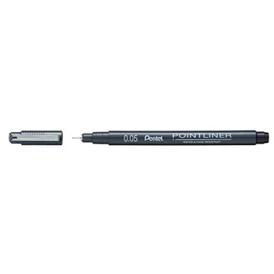 Abbildung von Pentel Pointliner Fineliner 0.05 mm Schwarz