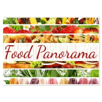 Abbildung von Food Panorama Küchenkalender 2025 (Wandkalender DIN A2 quer), CALVENDO Monatskalender