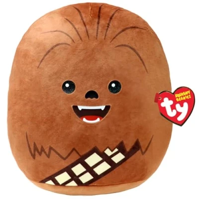 Abbildung von TY Chewbacca Disney Star Wars Squish A Boos 14 Inches, Licensed Beanie Baby Soft Plush Toy, Collectible Cuddly Stuffed Teddy