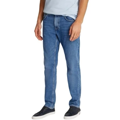 Abbildung von Tommy Hilfiger Harlem Jeans Straight Leg, Herren, Größe: 34x36, Creek blue