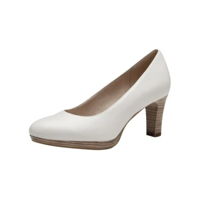Abbildung von Tamaris Plateaupumps, Damen, Größe: 39, White Schuhe
