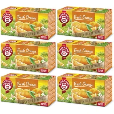 Abbildung von Teekanne Fresh Orange Früchtetee 6er Pack (6 x 20 Teebeutel), 6 45 g
