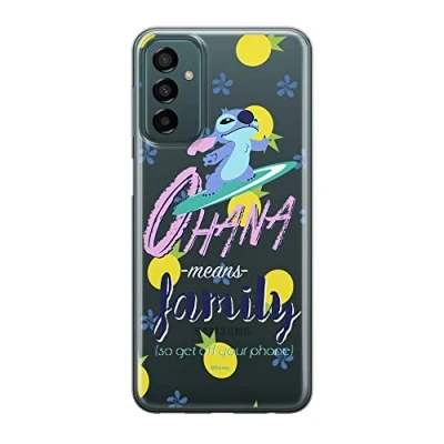 Abbildung von ERT GROUP Handyhülle für Samsung M13 4G/M23 5G/F23 Original und offiziell Lizenziertes Disney Muster Stitch 004 optimal an die Form des Handy angepasst, teilweise transparent
