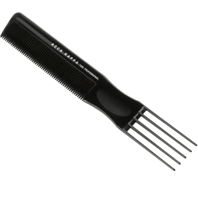 Abbildung von Acca Kappa Polycabonate Kamm 7255 aus Polycarbonat schwarz 20 cm