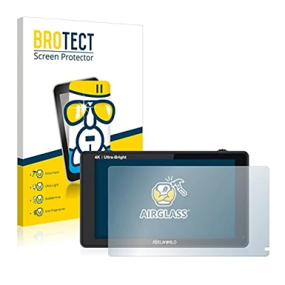 Abbildung von BROTECT Schutzglas für Feelworld LUT6 6&quot; Schutzfolie Panzer Folie Glas [Extrem Kratzfest 9H, Anti Fingerprint, Ultra Transparent]