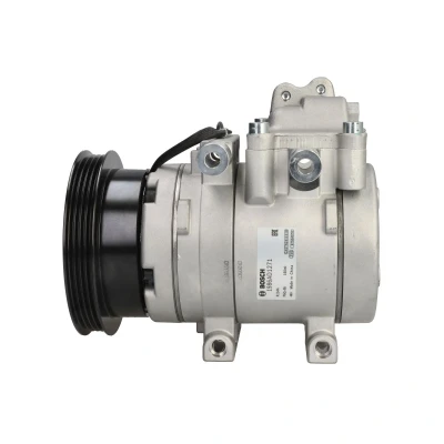 Abbildung von BOSCH 1 986 AD1 271 Kompressor 12V PAG 46 R134a mit Montageanleitung, ohne Dichtring HYUNDAI: Santa Fe I, Coupe II, Matrix
