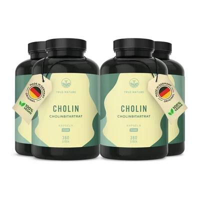Abbildung von Cholin 1440 Kapseln Vegan TRUE NATURE St