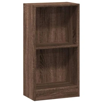 Abbildung von vidaXL Bücherregal Braun Eichen Optik 40x24x76 cm Holzwerkstoff, 1 tlg.