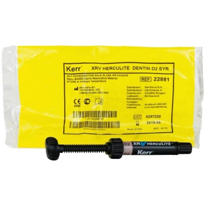 Abbildung von Herculite XRV Dentin Spritze D2