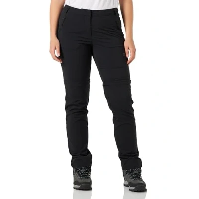 Abbildung von Jack Wolfskin Glastal ZIP OFF Pants Outdoorhose, Damen, Größe: 42, Black