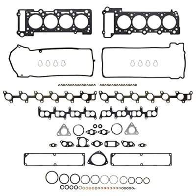 Abbildung von AJUSA MULTILAYER STEEL 52383600 Dichtungssatz, Zylinderkopf mit Zylinderkopfdichtung, Ventilschaftabdichtung MERCEDES BENZ: ML Klasse