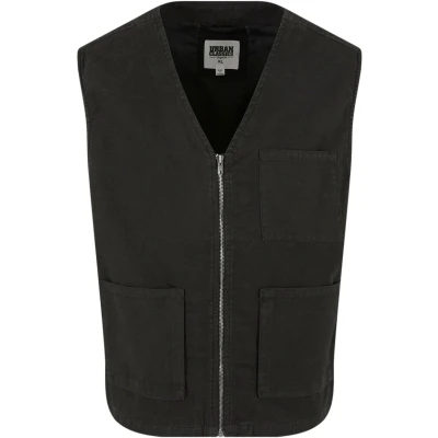 Abbildung von Urban Classics Weste, Herren, Größe: Medium, Black