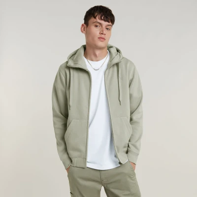 Abbildung von G Star CORE Sweatjacke, Herren, Größe: Small, Wrought iron