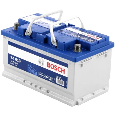 Abbildung von BOSCH S4 0 092 S40 100 Batterie 12V 80Ah 740A B13 BMW: 1 Schrägheck, 3 Limousine, Coupe, FORD: Galaxy Mk2 MPV, Ranger Mk3, Transit Mk6 Kastenwagen