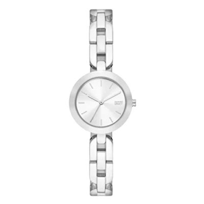 Abbildung von DKNY CITY LINK Uhr silbercoloured, Damen, Größe: One Size, Silber coloured