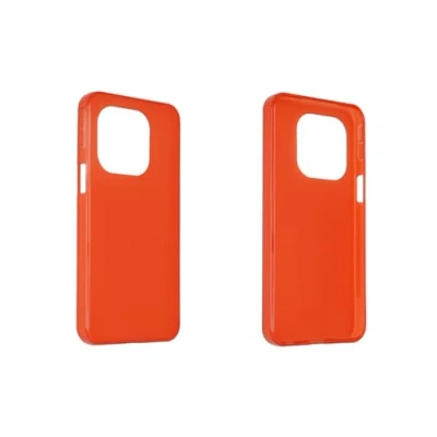 Abbildung von caseroxx Schutz Hülle TPU kompatibel mit Emporia SMART.6lite / E6.lite, Gummi Handy Tasche rot
