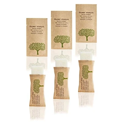 Abbildung von Comfort Pur Hotel Set Nature Shampoo&amp;Duschgel 10ml 500 Stk. und Seife 14g Frisch
