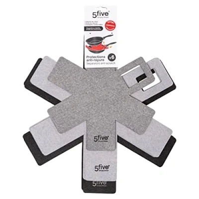 Abbildung von 5five Simply Smart Pfannenschoner 6er Set, 6 tlg.
