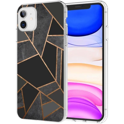 Abbildung von Apple iPhone 11 Hülle Silikon iMoshion Soft Case/Backcover Handyhülle Schwarz