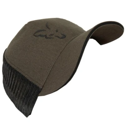 Abbildung von Fox Collection Trucker Angel Kappe Grün &amp; Schwarz Angelkappe