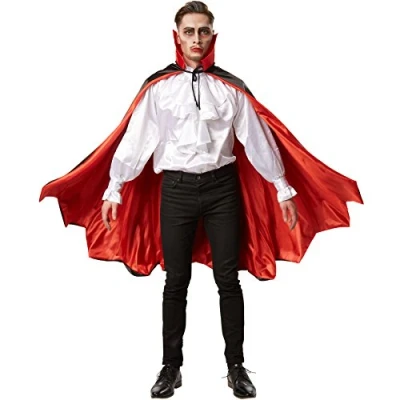 Abbildung von dressforfun Umhang Vampirumhang Fledermaus, Zweifarbiger zum Schnüren