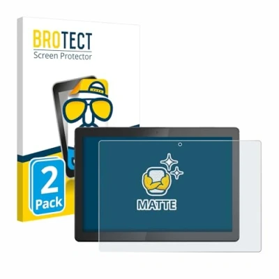 Abbildung von BROTECT Entspiegelungs Schutzfolie für Lenovo Tab M10 TB X505F / X505L (2 Stück) Matte Displayschutz Folie, Anti Reflex, Fingerprint