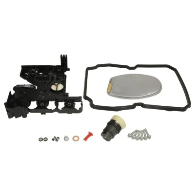 Abbildung von FEBI BILSTEIN 100254 Hydraulikfiltersatz, Automatikgetriebe mit Dichtung Schrauben, Dichtring MERCEDES BENZ: C Klasse T modell