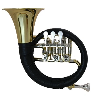 Abbildung von Tuyama® TJG 301 Ventil Jagdhorn Fürst Pless Ventilhorn Horn in B Posthorn (3 Drehventile)