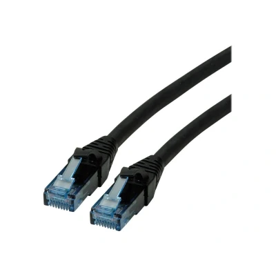 Abbildung von Roline Patch Kabel RJ 45 (M) zu 15 m UTP CAT 6a schwarz (21.15.2758)