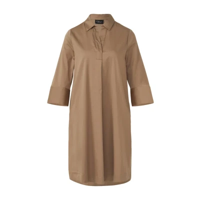 Abbildung von s.Oliver Black Label Freizeitkleid, Damen, Größe: 32, Sandstein