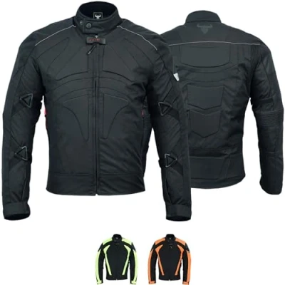 Abbildung von BULLDT Motorradjacke GW322J Schwarz Textil