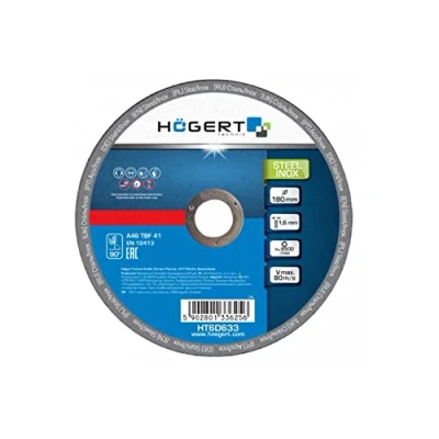 Abbildung von Hogert Technik HT6D633 Trennscheibe, Winkelschleifer 180 1.6 8500