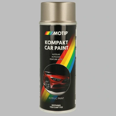 Abbildung von MOTIP 51087 Fahrzeug Kombinationslack 400ml Spraydose grau Kompakt rot glänzend 12 ml