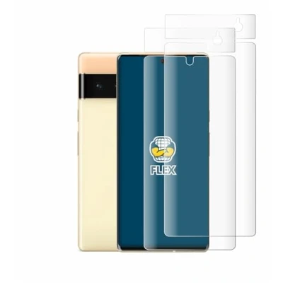 Abbildung von BROTECT 2 Stück Full Cover Schutzfolie für Google Pixel 6 Pro (Display+Kamera) Screen Displayschutz Folie [3D Curved, Kristall Klar]