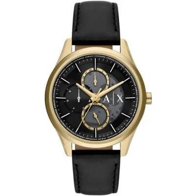 Abbildung von Armani Exchange Uhr, Herren, Größe: One Size, Black
