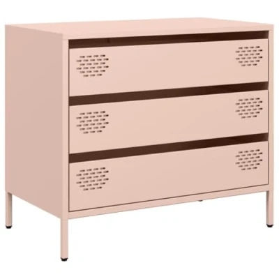 Abbildung von vidaXL Sideboard Rosa 68x39x58,5 cm Kaltgewalzter Stahl