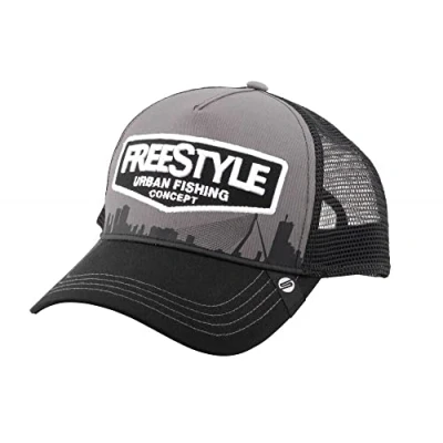 Abbildung von SPRO Trucker Cap Freestyle Grey Angelcap, Cappy für Angler, Angelmütze, Anglermütze, Schirmmütze, Truckercap, Basecap